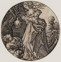 TvB G 3954
<br/>
Pyramus en Thisbe
<br/>
<em>Aldegrever, Heinrich (1502 - 1555/61)</em>